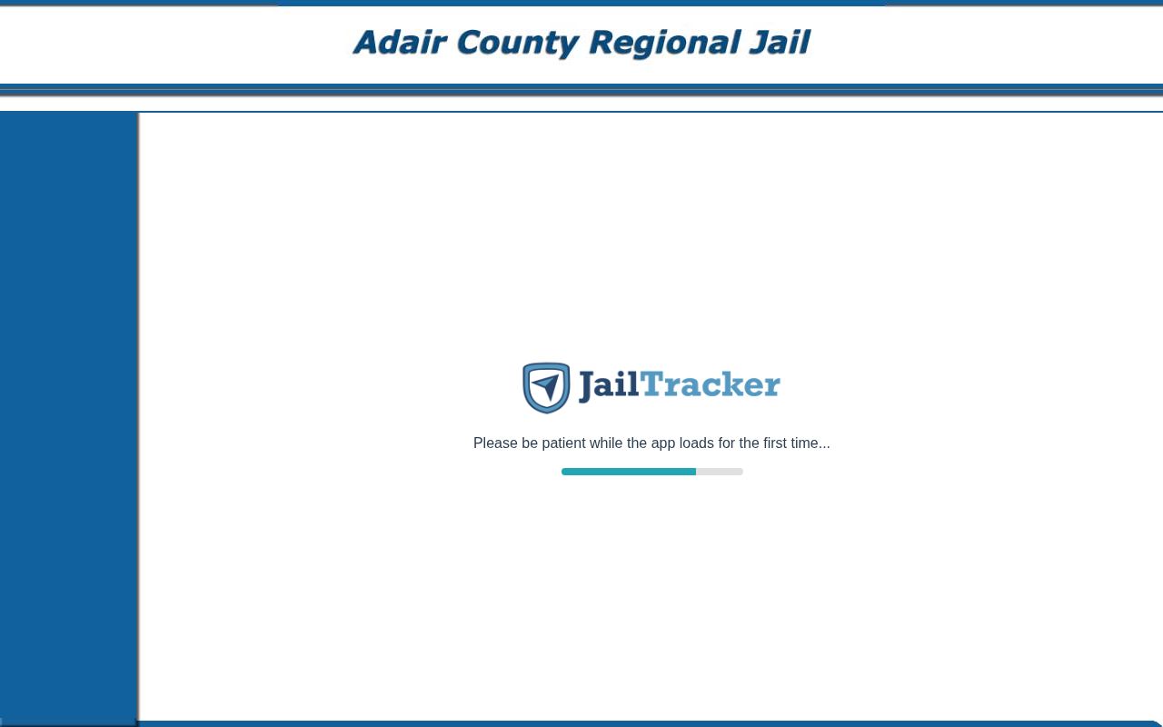 Wrong-jurisdiction Adair inmate-list page resolving outside Adair County, Iowa